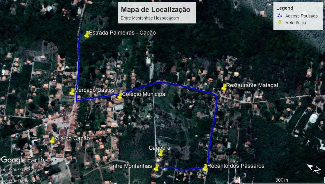 Entre Montanhas Capao Hotell Vale do Capao Exteriör bild